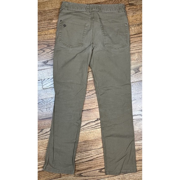 Duck Camp Brush Pants Men's 30R 30x32 Brown Cordura Stretch Canvas Straight Leg - Picture 7 of 7